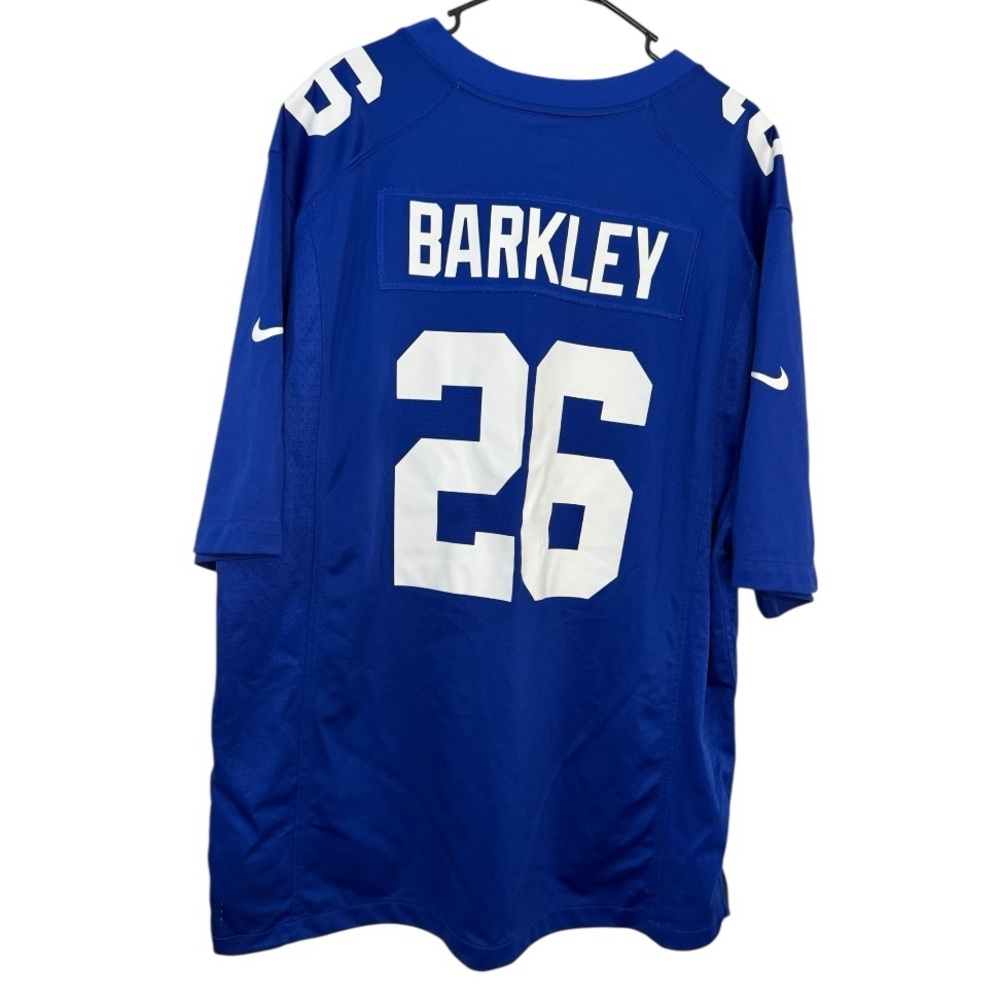 Nike NFL Saquon Barkley #26 New York Giants On Field Jersey Blue Men’s XXL
